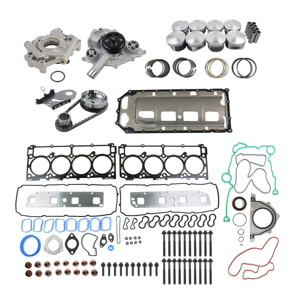 活塞环套装 Engine Rebuild Pistons Kit Replacement for 03-06 Dodge Durango Ram 1500 2500 5.7L V8 Hemi-1