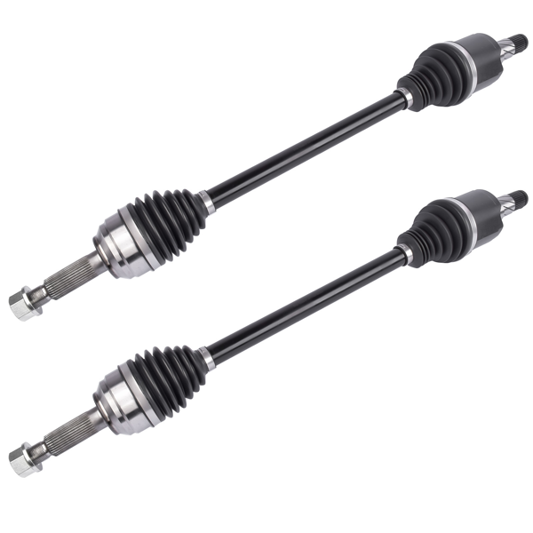 半轴 Rear Left and Right CV Axle Shaft Assembly Fit for Tesla Model S 2012-2023 Model X 2018-2021 Black 2Pcs-4