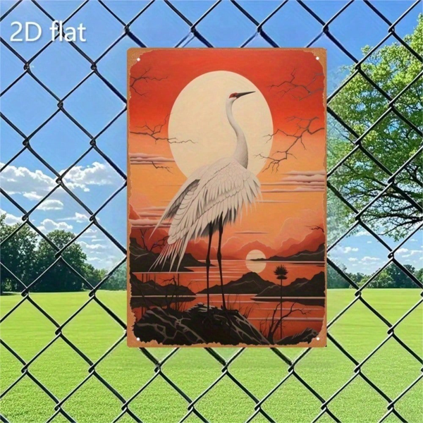 CIFbuy 欢迎冰矮人 2D 平面印刷 铁质金属牌匾 趣味复古墙饰 装饰 多功能悬挂标识 适用于家庭 餐厅 咖啡馆（TikTok, temu 自提物流）-3