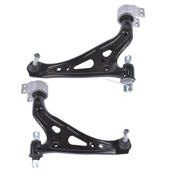 控制臂 Front Lower Left and Right Control Arm and Ball Joint Assembly Fits for Chevrolet Equinox GMC Terrain 1.5L L4 2018-2023 Black 2Pcs-1