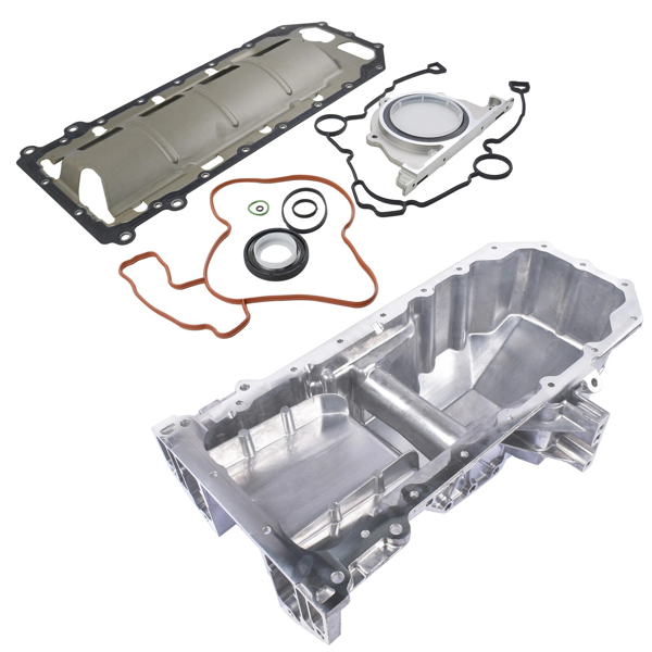油底壳 Engine Oil Pan w/ Gasket Replacement for 2005-2020 Dodge Charger Chrysler 300 V8 4792973AC-1