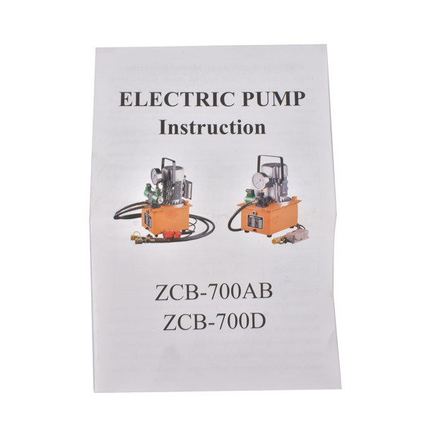 电动液压泵 Double Acting Electric Hydraulic Pump 750W Motor fit for Auto Assy Press Work 110V-7