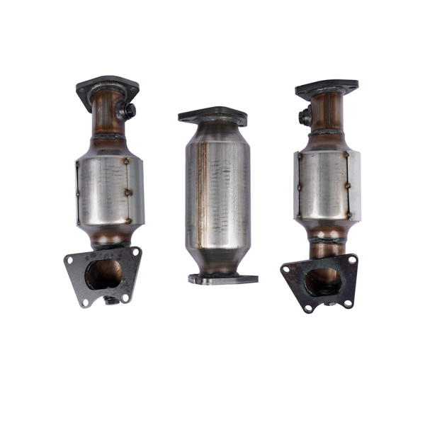 排气管 3x Catalytic Converters Kit Fit for Honda Accord 3.0L 2003-2007 45106 45107 45108-6