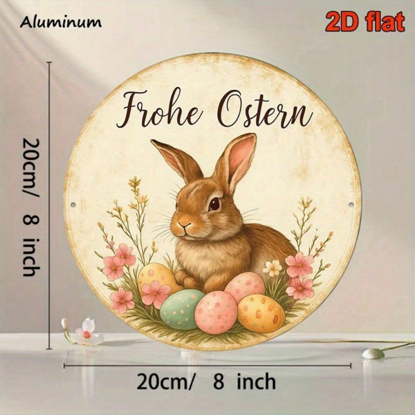 CIFbuy 复古金属标牌 8x12 英寸，搞笑猫咪警告装饰，大眼睛设计，2D 平面抛光幽默宠物安全墙饰，耐用室内适用（TikTok, temu 自提物流）-3