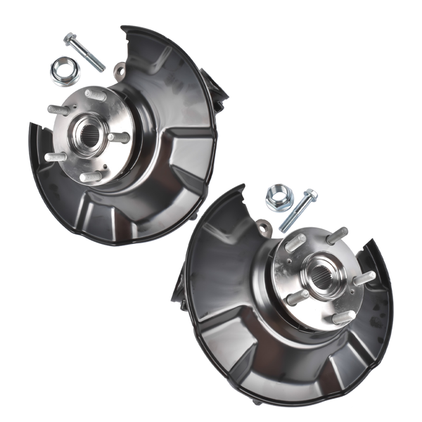 转向节总成 Pair Front Left Right Steering Knuckle w/Hub Bearing 686-418/9 Fit for Honda Accord 2018-2022-6