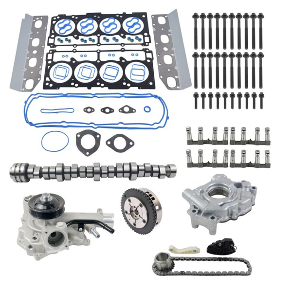气门挺柱套装 MDS Lifters Engine Rebuild Kit Replacement for Ram 1500 Dodge Durango Chrysler 5.7 5038785AB-6