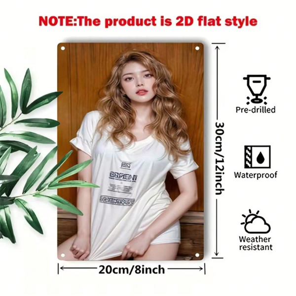 CIFbuy 圣帕特里克的喜悦 复古金属牌匾标识，2D平面印刷 防水防锈墙饰，家居装饰悬挂牌（TikTok, temu 自提物流）-4