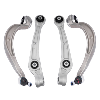控制臂套装 4x Front Lower Control Arms Ball Joint Kit Replacement for Audi A6 A7 Quattro RS7 S6 S7 LR