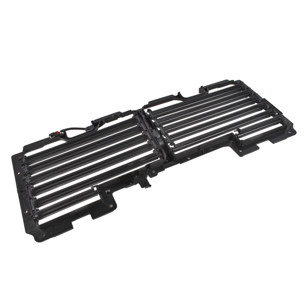 散热器出风口 Upper Radiator Shutter Grille with Motor Fits for Cadillac Escalade Chevrolet Suburban Tahoe GMC Yukon Yukon XL 2017-2020 Black-2