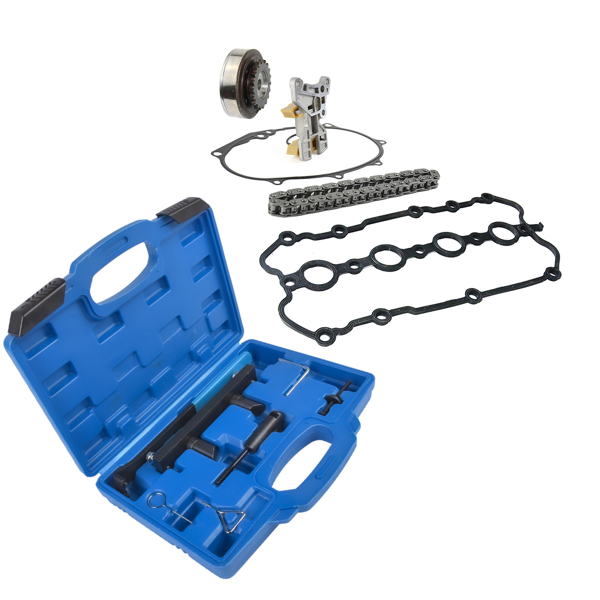 正时链条套装 Timing Chain & Tool Kit Replacement for 04-08 Audi VW BPY GTI A4 Jetta Passat 2.0 FSI TSI-3