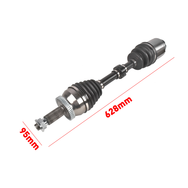半轴 Front Right CV Axle Shaft Assembly Fits for Kia Cadenza 3.3L V6 2017-2020 Black 1Pc-6