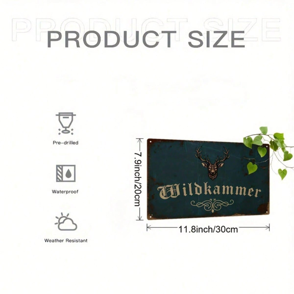 CIFbuy 狂欢节 | 8x8英寸圆形2D平面金属标牌 复古墙面装饰，金色紫色活力十足的嘉年华印花艺术 狂欢节庆典（TikTok, temu 自提物流）-1