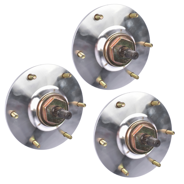 割草机配件（刀架）3pcs Deck Spindle Assembly Replacement for Exmark Lazer Z LXS25KD605 LXS25KD665 LXS35BV665-7