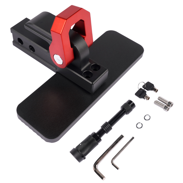 油底壳 Hitch Step 45,000 lbs Max Breaking Strength Fit for 2 Inch Receiver with 3/4" D-Ring-8