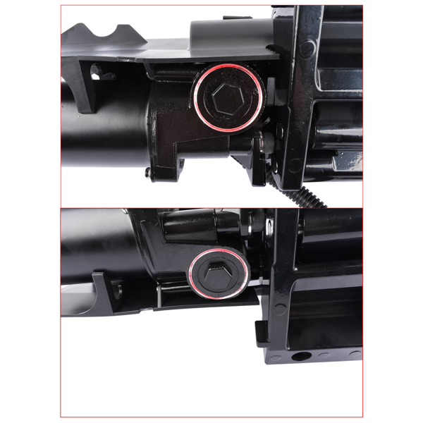脚踏板电机总成 2Pcs Left and Right Power Step Running Board Motor Fit for Cadillac Escalade ESV Chevrolet Suburban GMC Yukon XL 2019-2020 Black-7