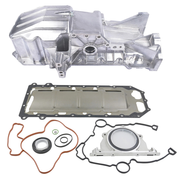 油底壳 Engine Oil Pan w/ Gasket Replacement for 2005-2020 Dodge Charger Chrysler 300 V8 4792973AC-2