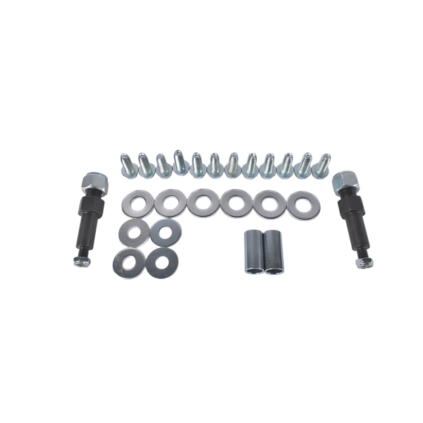 减震器 Front Bolt On Shock Relocator Kit Fit for Chevrolet Bel Air Impala El Camino 1958-1964 Black-8