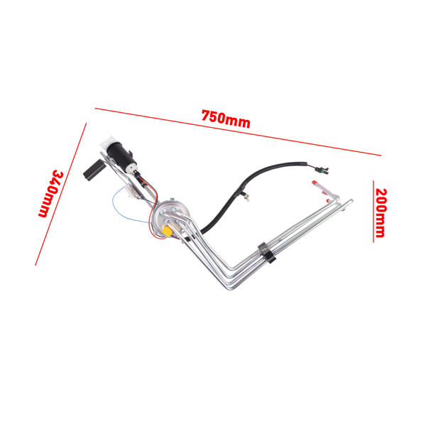 燃油泵总成 Fuel Tank Sending Unit for 1985-1992 Chevrolet Camaro Firebird with Fuel Pump SP20A1H-3