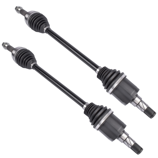 半轴 Rear Left and Right CV Axle Shaft Assembly Fit for Tesla Model S 2012-2023 Model X 2018-2021 Black 2Pcs-5