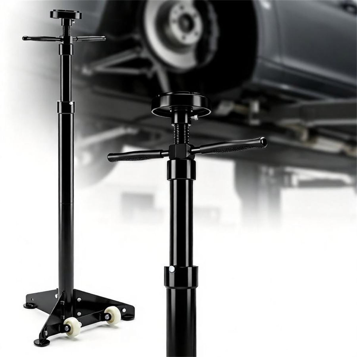 1,654 lb Adjustable Underhoist Support Stand view 2