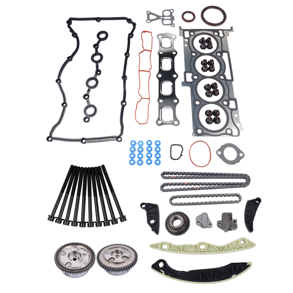 正时链条套装 Timing Chain Kit & Head Gaskets Replacement for Dodge Chrysler Jeep Compass 2.4L l4 DOHC-2