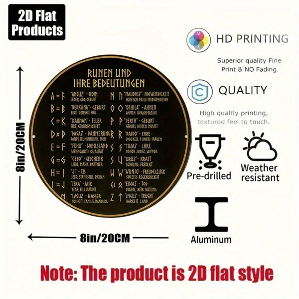 CIFbuy 经典金属铁质标牌，适用于焊工；坚固耐用的墙面装饰，适合家庭、酒吧、车库和健身房；引人入胜的房间装饰礼品。（TikTok, temu 自提物流）-3