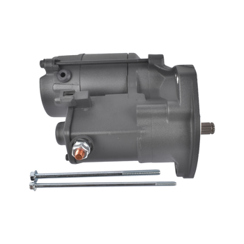 起动机 12V 18 Teeth Starter Motor Fits for Harley-Davidson Bad Boy Dyna Electra Glide 1994-2006 Black 1Pc