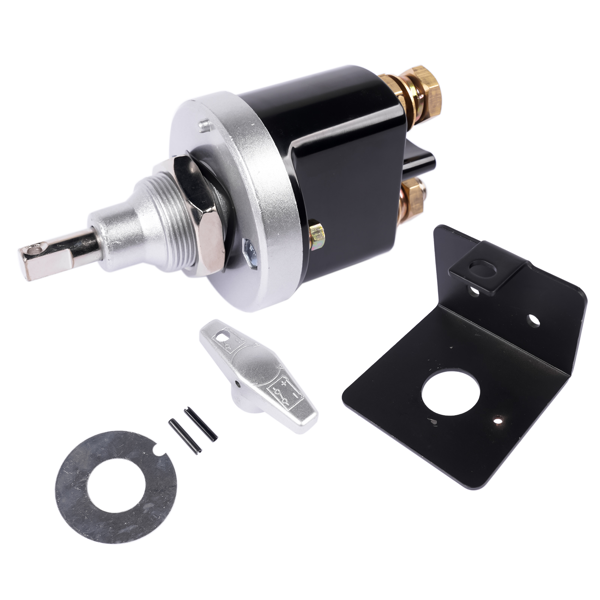 蓄电池切断开关 Battery Disconnect Switch Replacement for Flaming River FR1044 BigSwitch with Lock-Out XL-1