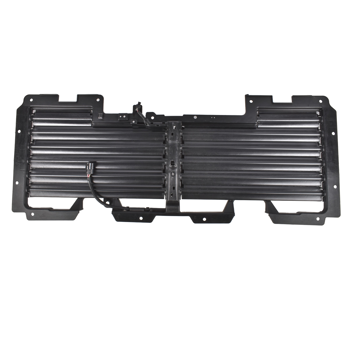 散热器出风口 Upper Radiator Shutter Grille with Motor Fits for Cadillac Escalade Chevrolet Suburban Tahoe GMC Yukon Yukon XL 2017-2020 Black