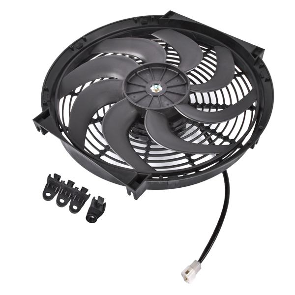 散热器风扇 12V 14" High Performance Puller Fan compatible with VA08-AP71/LL-53A 30102042 10 blades-1