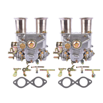 化油器 2X Carburetors Twin Choke Replacement for 45 DCOE Weber 152 4 Cyl 6 Cyl V8 Engines 19600.060