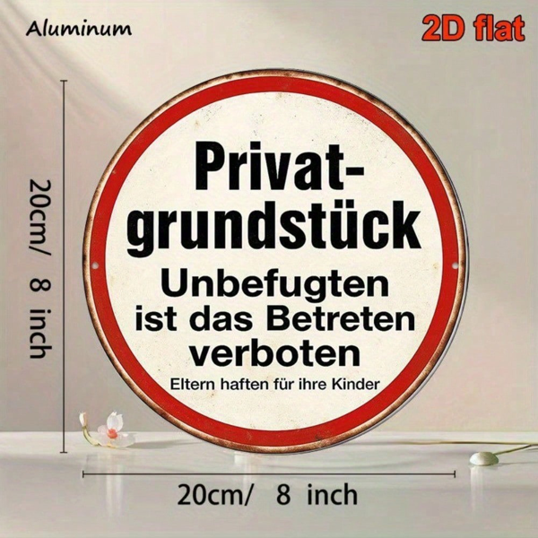 CIFbuy 1件 保持冷静 吃螃蟹 铁质墙饰 8x12英寸，趣味复古金属牌匾标识，复古厨房家居酒吧咖啡馆车库装饰挂饰（TikTok, temu 自提物流）-3