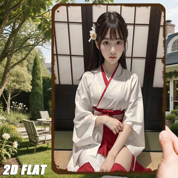 CIFbuy 圣帕特里克节2D平面金属墙饰三叶草铁质铭牌，7.87x11.8英寸，耐用、喜庆，适用于家居、办公室及咖啡馆装饰摆件（TikTok, temu 自提物流）-1