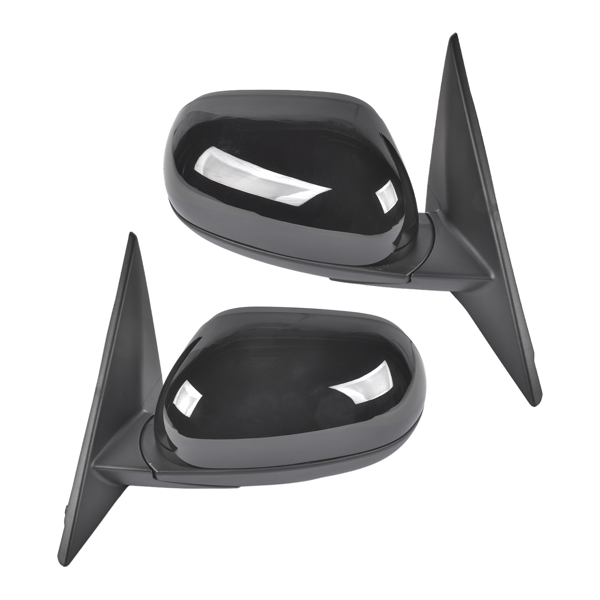 后视镜 Left and Right Manual Fold Non-Heated Door Mirror Fits for Kia Soul LX Hatchback 1.6L 2.0L L4 2020-2025 Black 2Pcs-6