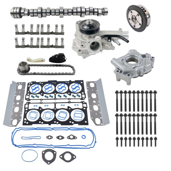 气门挺柱套装 MDS Lifters Engine Rebuild Kit Replacement for Ram 1500 Dodge Durango Chrysler 5.7 5038785AB-2