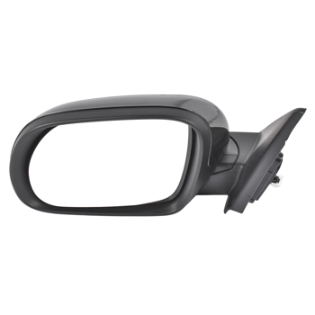 后视镜 Left Manual Fold Non-Heated Door Mirror Fits for Kia Soul LX Hatchback 2.0L L4 2020-2025 Black 1Pc