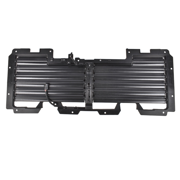 散热器出风口 Upper Radiator Shutter Grille with Motor Fits for Cadillac Escalade Chevrolet Suburban Tahoe GMC Yukon Yukon XL 2017-2020 Black-1