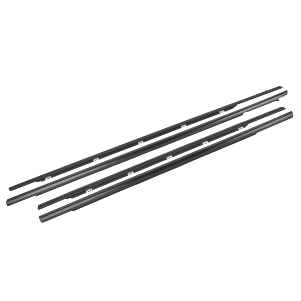 密封条套件 4Pcs Door Belt Outside Weatherstrip Fit for Kia Forte 1.6L 2.0L 2019-2024 Black-7
