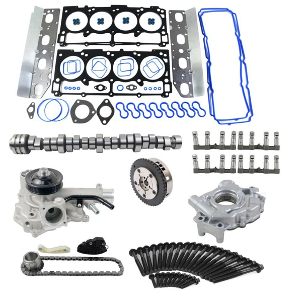 气门挺柱套装 MDS Lifters Engine Rebuild Kit Replacement for Ram 1500 Dodge Durango Chrysler 5.7 5038785AB-4