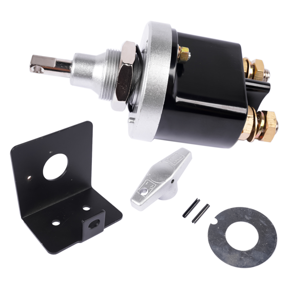 蓄电池切断开关 Battery Disconnect Switch Replacement for Flaming River FR1044 BigSwitch with Lock-Out XL-3
