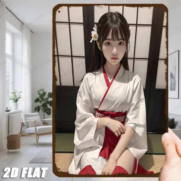 CIFbuy 圣帕特里克节2D平面金属墙饰三叶草铁质铭牌，7.87x11.8英寸，耐用、喜庆，适用于家居、办公室及咖啡馆装饰摆件（TikTok, temu 自提物流）-3