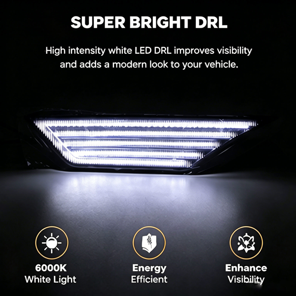 适用本田思域专用双色转向灯 LED 侧标志灯 HUS-14