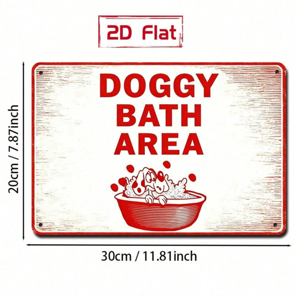 CIFbuy 复古 | 圆形金属铁皮招牌 8X8 英寸，2D 平面印刷 农家新鲜牛奶 复古乳品店艺术装饰 经典农舍风格 农家住宅（TikTok, temu 自提物流）-2