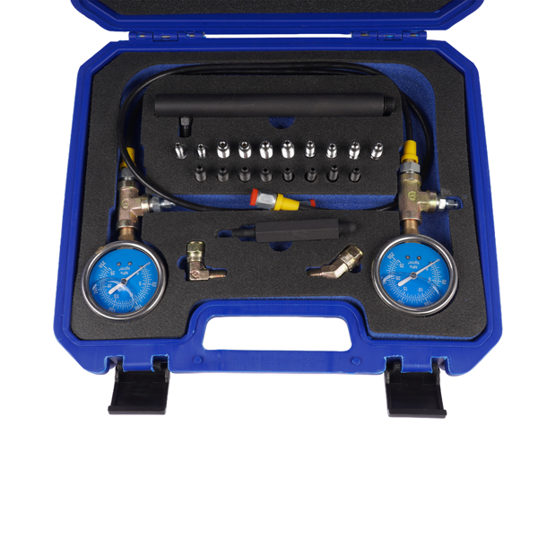 刹车油压力表 0-3500PSI ABS Hydraulic Oil Pressure Gauge Kit Brake System Test Diagnostic Tool-7