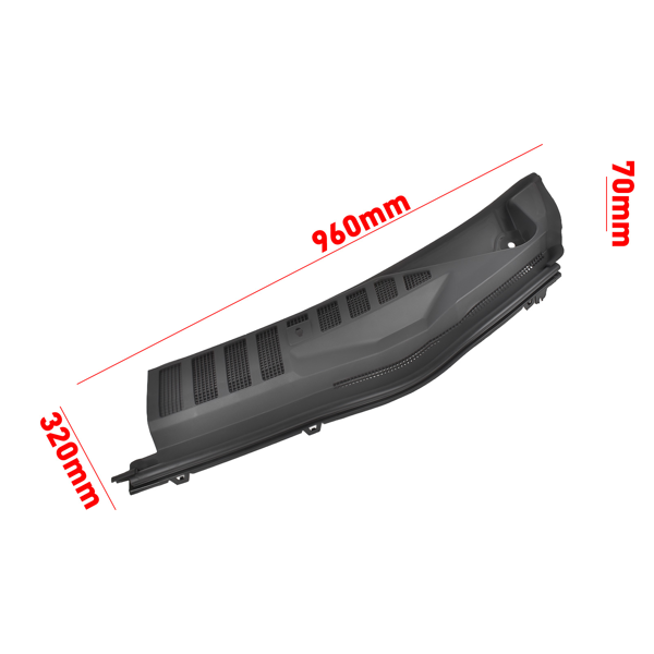 挡风玻璃整流罩 Front Windshield Wiper Cowl Cover Panel Fit for Ford F250 F350 Super Duty 2017-2022-12