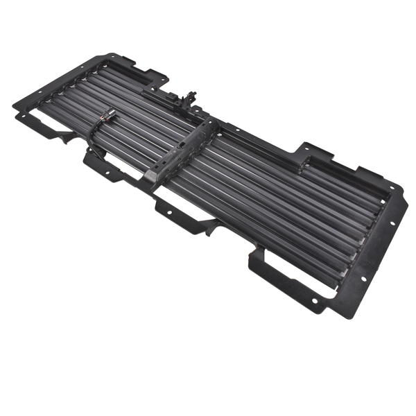 散热器出风口 Upper Radiator Shutter Grille with Motor Fits for Cadillac Escalade Chevrolet Suburban Tahoe GMC Yukon Yukon XL 2017-2020 Black-5