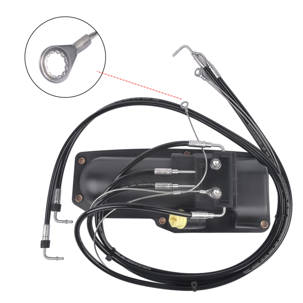 舷外机倾斜泵执行器壳体 Trim & Tilt Pump Cover Repair Kit Fit for Volvo Penta SX-A DPS-A 21945911 3884410-2