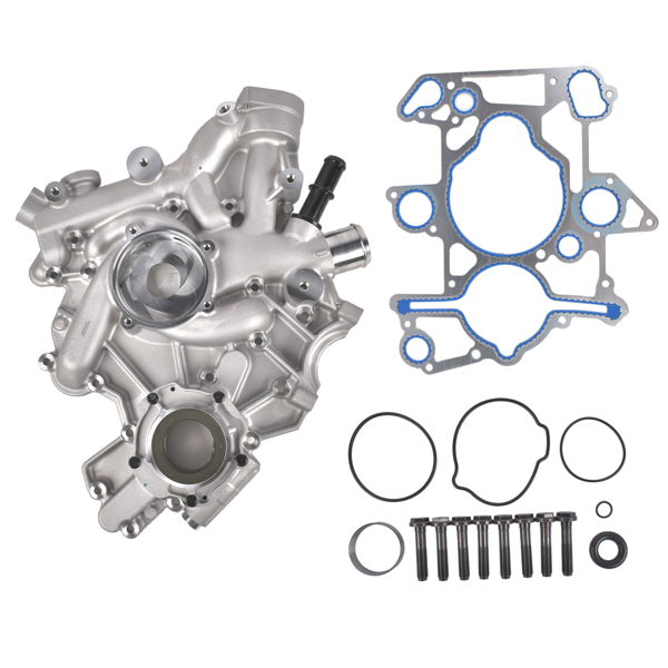 机油泵 Timing Cover Kit fit for Ford F-250 F-350 F-450 F-550 6.0L Super Duty Diesel 2005-07-5