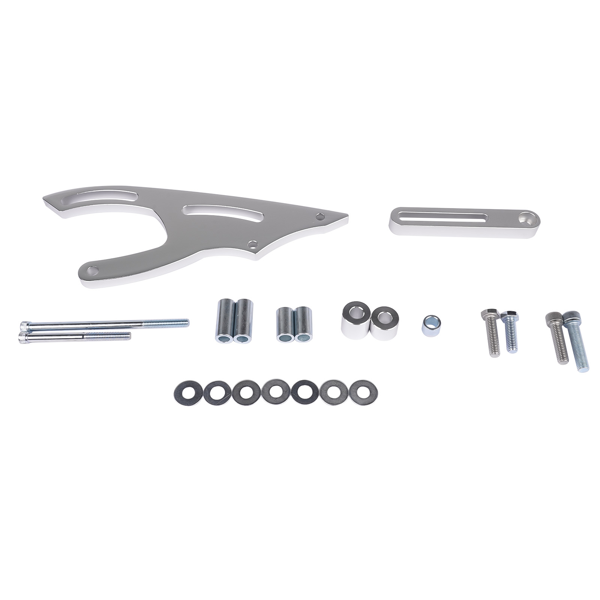 动力转向支架 Billet Power Steering Bracket Fit for Ford 289 302 351W Saginaw Small Block SBF-1