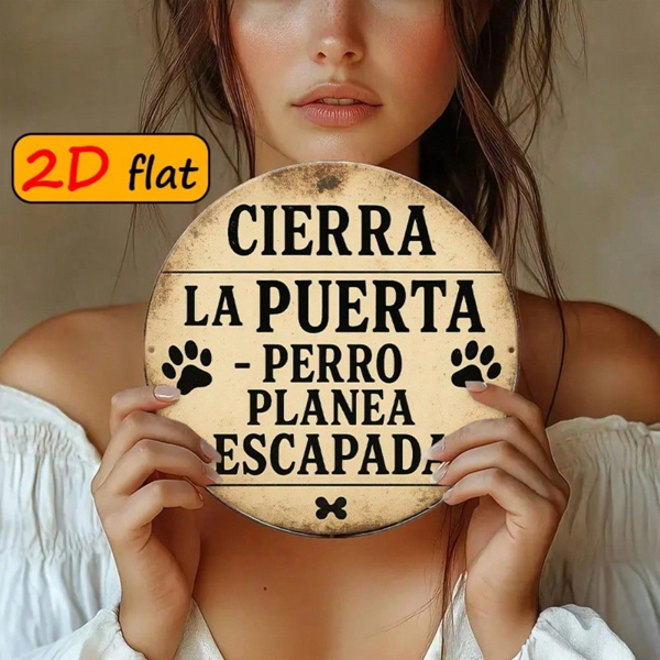 CIFbuy 1个尼亚加拉瀑布金属标牌 8x12英寸，质朴2D平铁壁饰，配以鲜艳的瀑布与绿植，复古风格，适用于室内室外 H（TikTok, temu 自提物流）-6